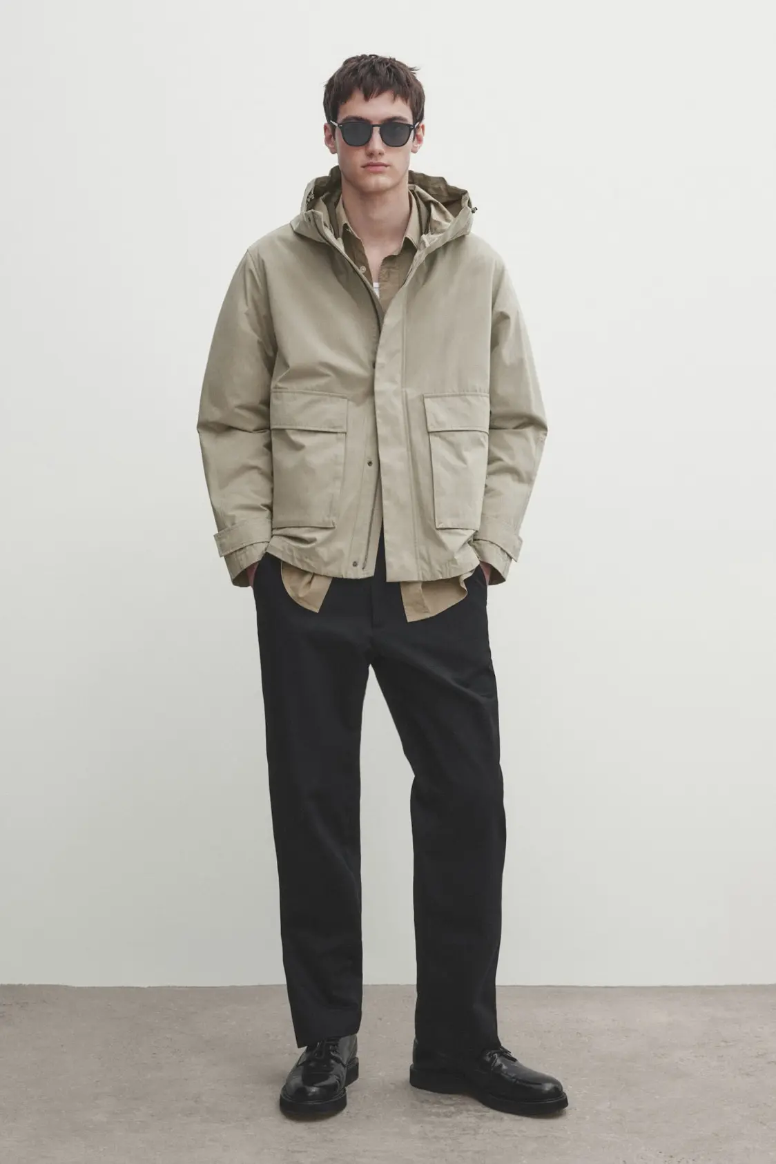 Parka con forro desmontable